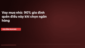 vay mua nhà