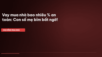 vay mua nhà an toàn
