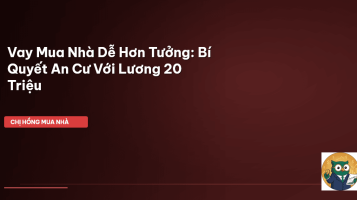 vay mua nhà