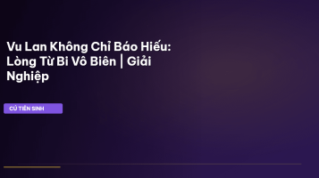 Lễ Vu Lan