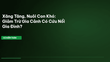 giảm trừ gia cảnh