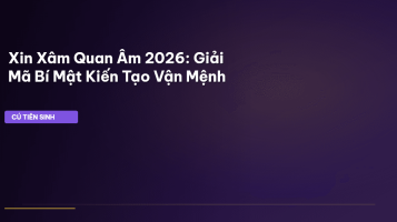 xin xăm quan âm