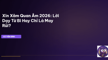 xin xăm quan âm