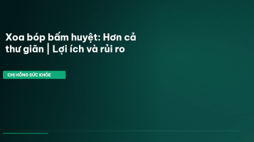 xoa bóp bấm huyệt