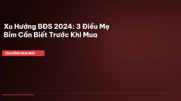 xu hướng bđs 2024