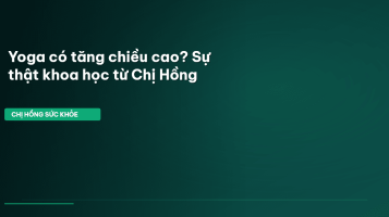 yoga tăng chiều cao