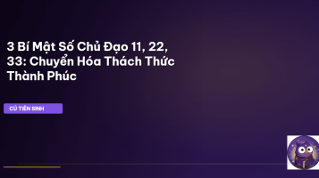 số chủ đạo 11