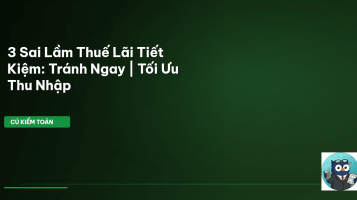 thuế lãi tiết kiệm