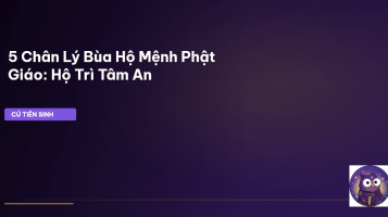 bùa hộ mệnh Phật giáo