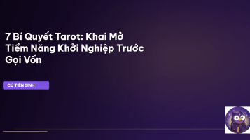 Tarot khởi nghiệp
