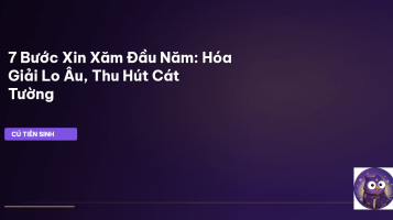 xin xăm đầu năm