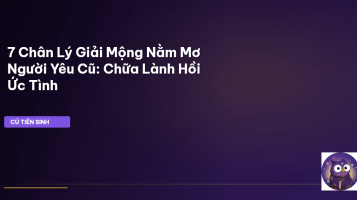 giải mộng người yêu cũ