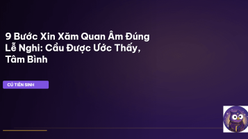xin xăm Quan Âm
