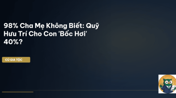 quỹ hưu trí cho con