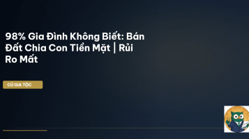 bán đất chia con