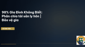 phân chia tài sản ly hôn