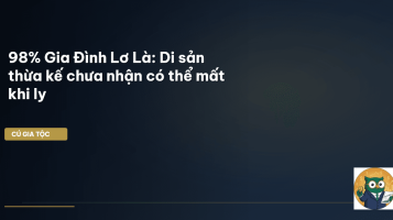 di sản thừa kế chưa nhận