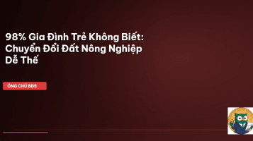 chuyển mục đích sử dụng đất