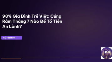 Văn Khấn Rằm Tháng 7