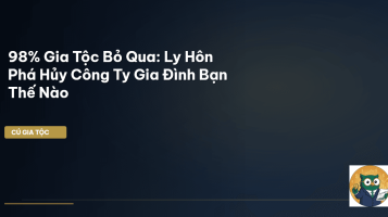 ly hôn công ty gia đình
