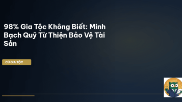 minh bạch quỹ từ thiện gia tộc