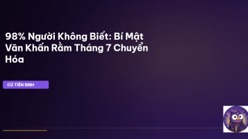 văn khấn rằm tháng 7
