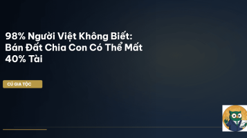 bán đất chia con