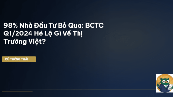 98% Nhà Đầu Tư Bỏ Qua: BCTC Q1/2024 Hé Lộ Gì Về Thị Trường Việt?