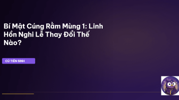 cúng rằm mùng 1