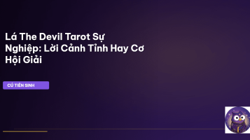 lá the devil tarot sự nghiệp