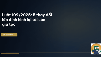 Luật 109/2025
