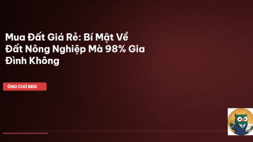 đất thổ cư