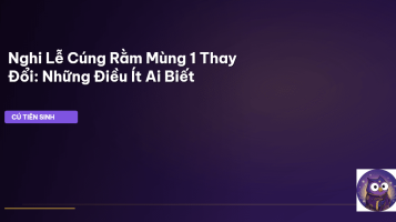 cúng rằm mùng 1