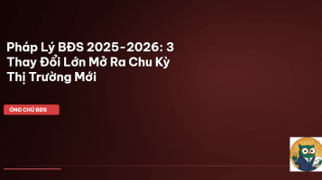 pháp lý bất động sản 2025