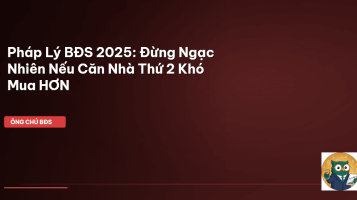 pháp lý bất động sản 2025