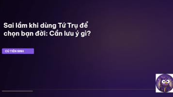 tứ trụ chọn bạn đời