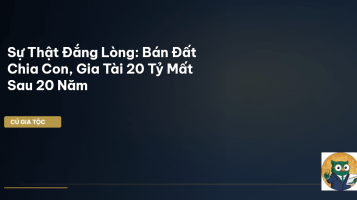 bán đất chia con