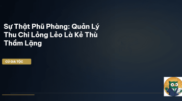 quản lý thu chi gia đình