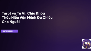 Tarot kết hợp Tử Vi