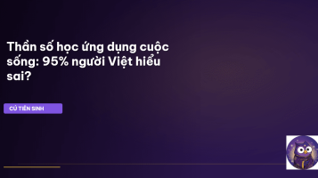 thần số học ứng dụng cuộc sống