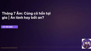 cúng cô hồn tháng 7