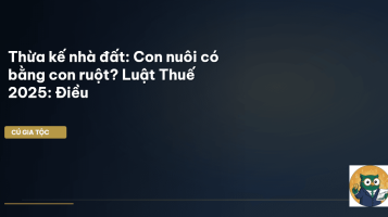 thừa kế con nuôi