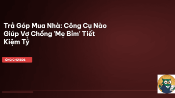 công cụ tính trả góp