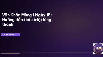 Văn khấn mùng 1