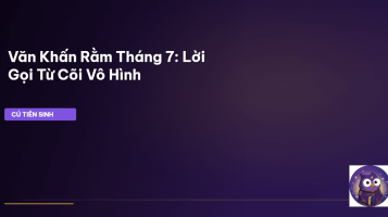 văn khấn rằm tháng 7